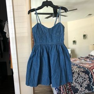 Free people denim dress